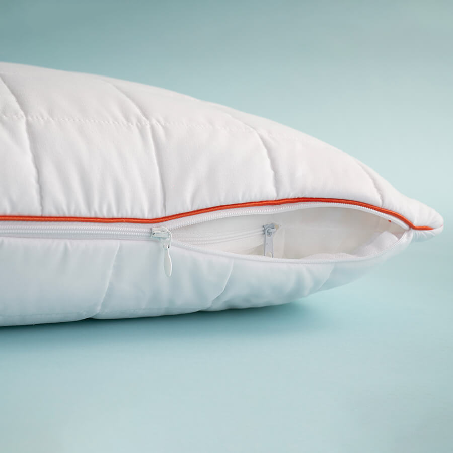 وسادة صحية قابلة للغسل من قماش تمبورا أوتيلو إليجانتي، مقاس 50×70، قابلة للغسل، مصنوعة من قماش التمبورا 95 درجة مئوية - 4