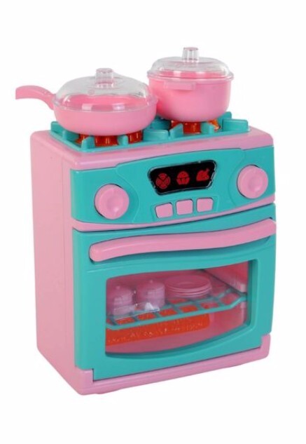 Oydaş Sesli ve Işıklı Pilli Ocak Ve Fırın Seti 2609 - 2