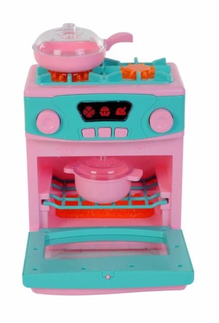 Oydaş Sesli ve Işıklı Pilli Ocak Ve Fırın Seti 2609 - 4