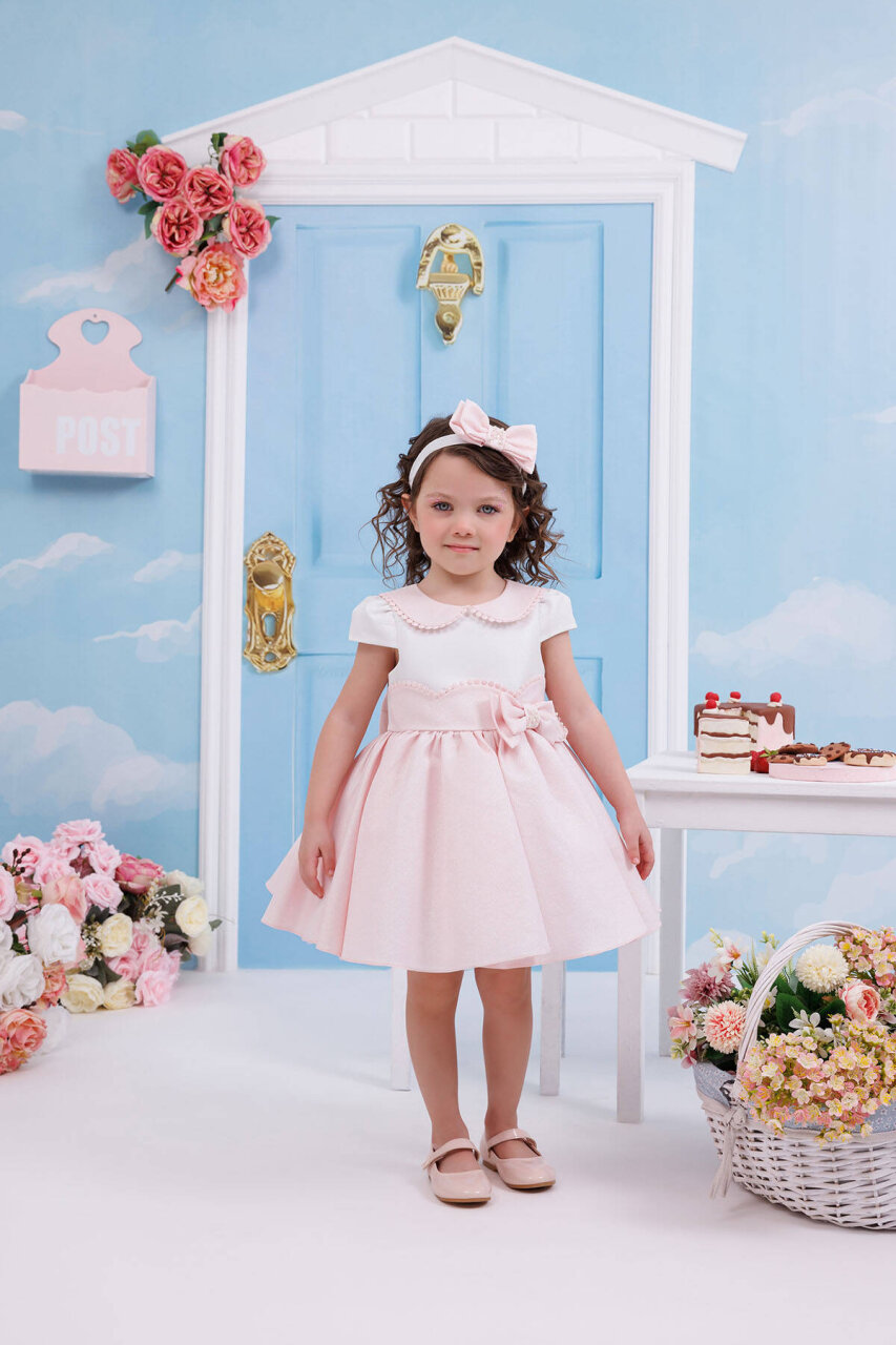 فستان بناتي من 6 إلى 24 شهرًا 35305 - 3