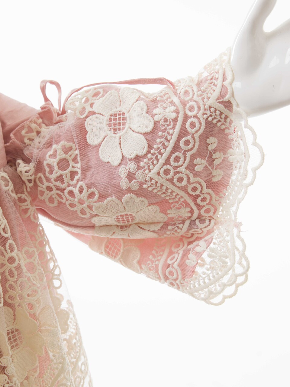 Kız Çocuk Elbise 1-4 Yaş 6094 Pembe - 4