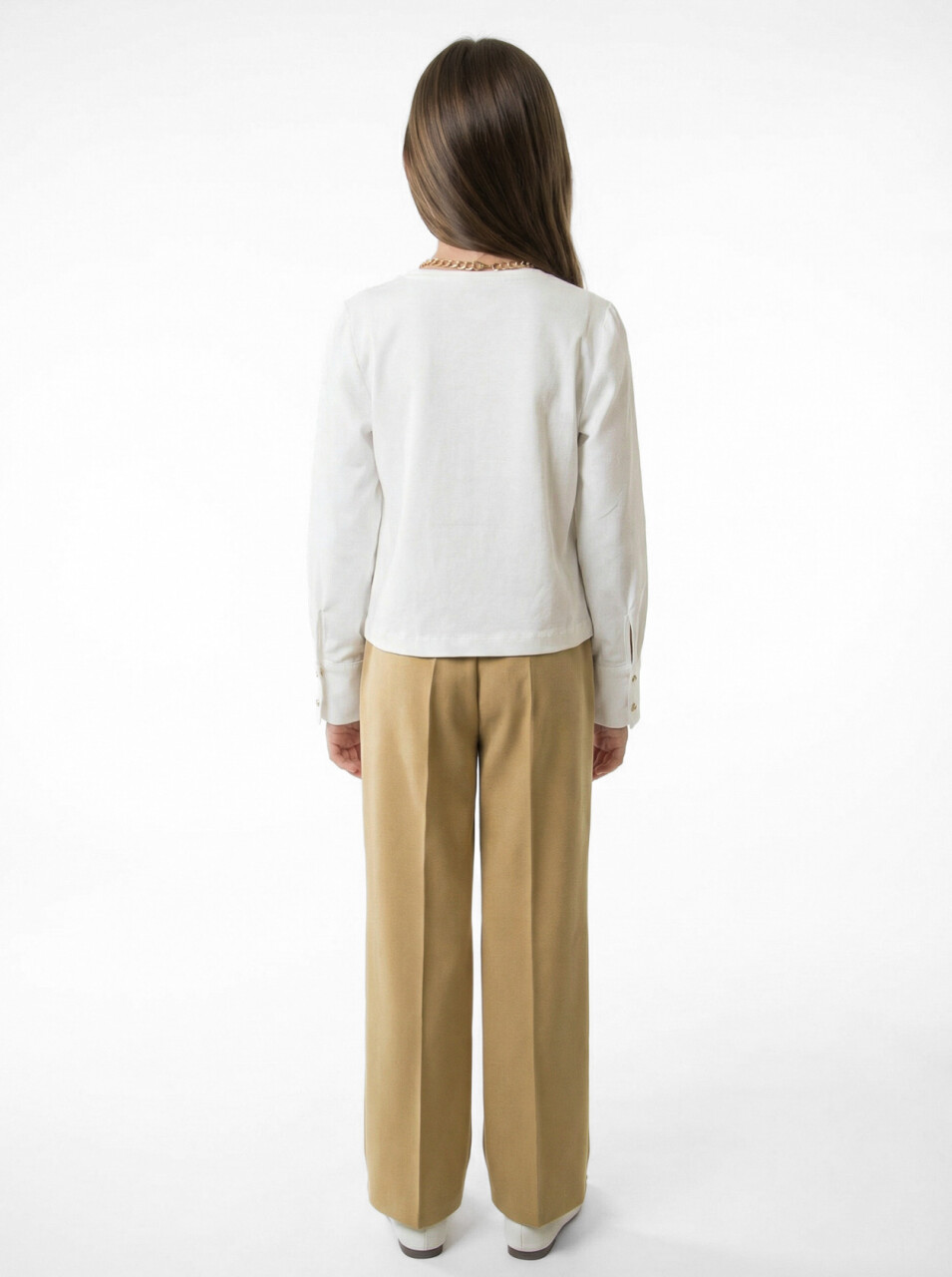 Kız Çocuk 3'lu Alt Üst Takım 11-16 Yaş 6134 Hardal - 5