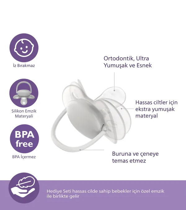 Philips Avent Doğal Tepkili Natural Response PP Hoşgeldin Bebek Hediye Seti - 2