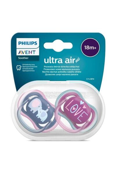 Philips Avent Ultra Air Emzik 18+ Ay Kız - Philips Avent