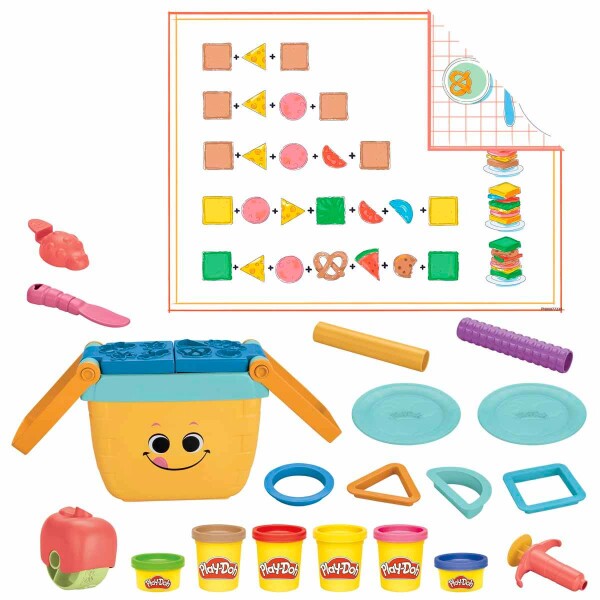 Play Doh Piknik Şekilleri Başlangıç Seti F6916 - 2