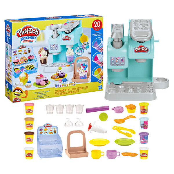Play Doh Süper Colorful Cafe Playset F5836 - Play-Doh