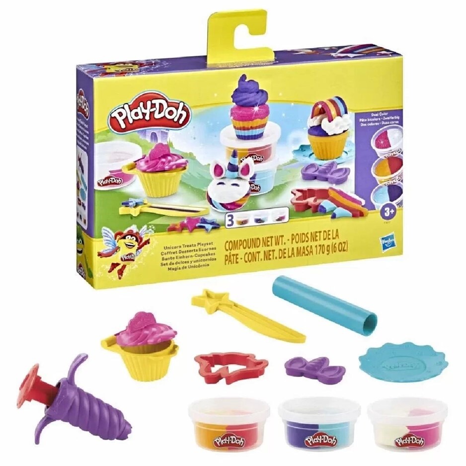 Play Doh Unicorn Treats Play Set F3617 - 1