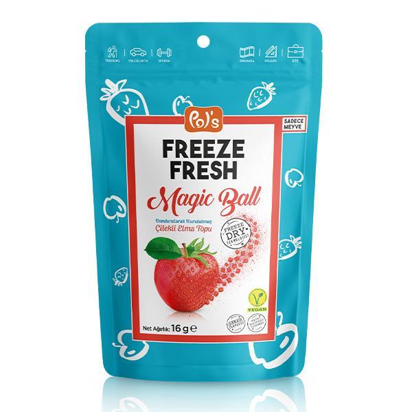 Pol’s Freeze Fresh Magic Ball Çilekli Elma Topu 16 Gr - Pol's