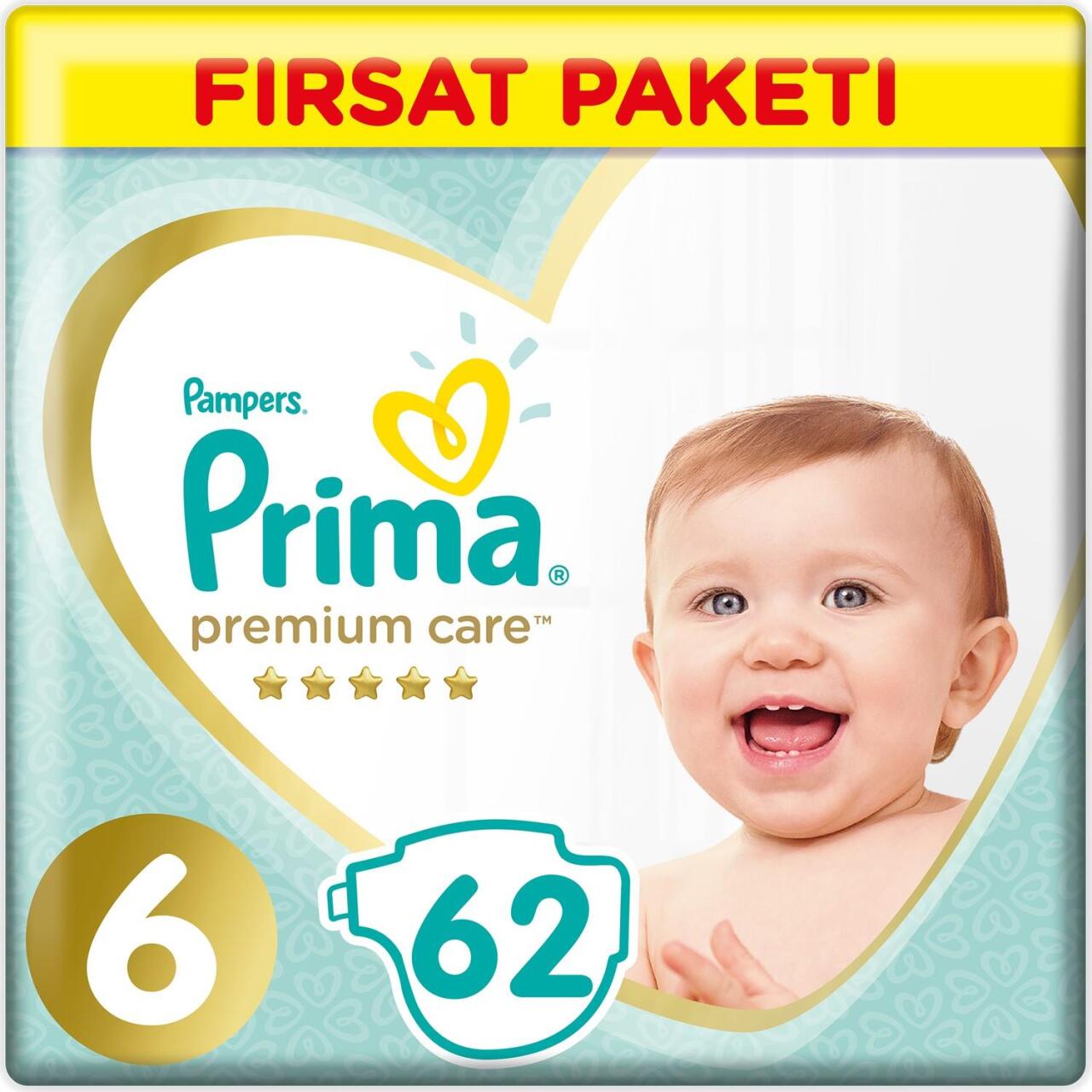 Prima Premium Care Fırsat Paketi 6 Beden 62 Adet - 2