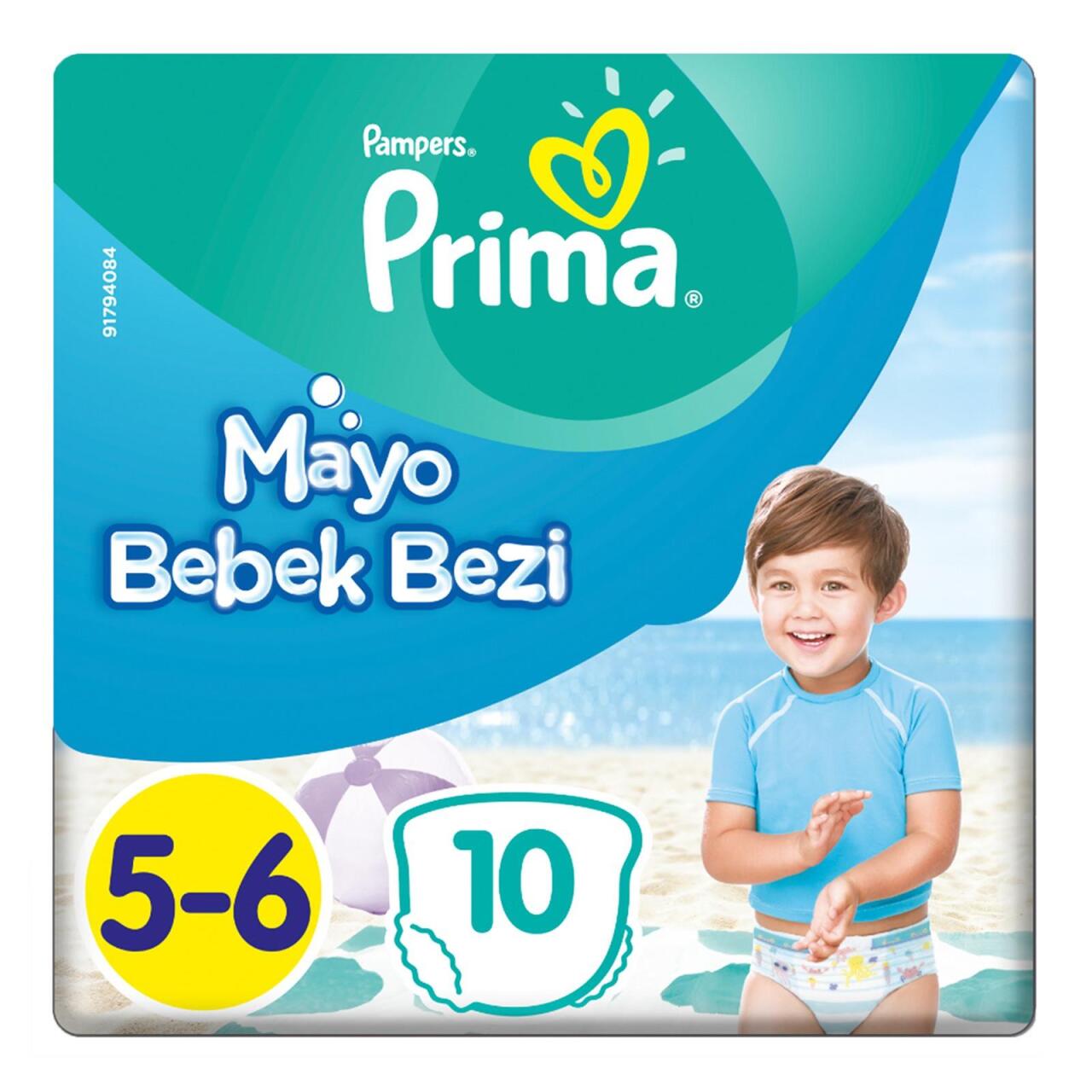 Prima Mayo Bebek Bezi 5-6 Beden 10 Adet - 1