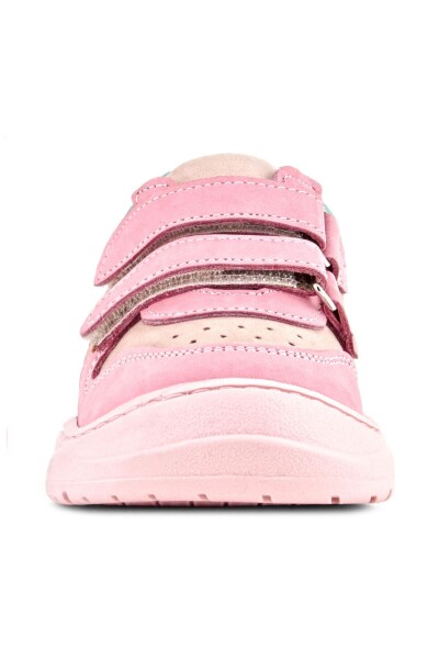 Rakerplus Schaggy Hakiki Deri Pembe Yeşil Bebek Spor Ayakkabı - 31
