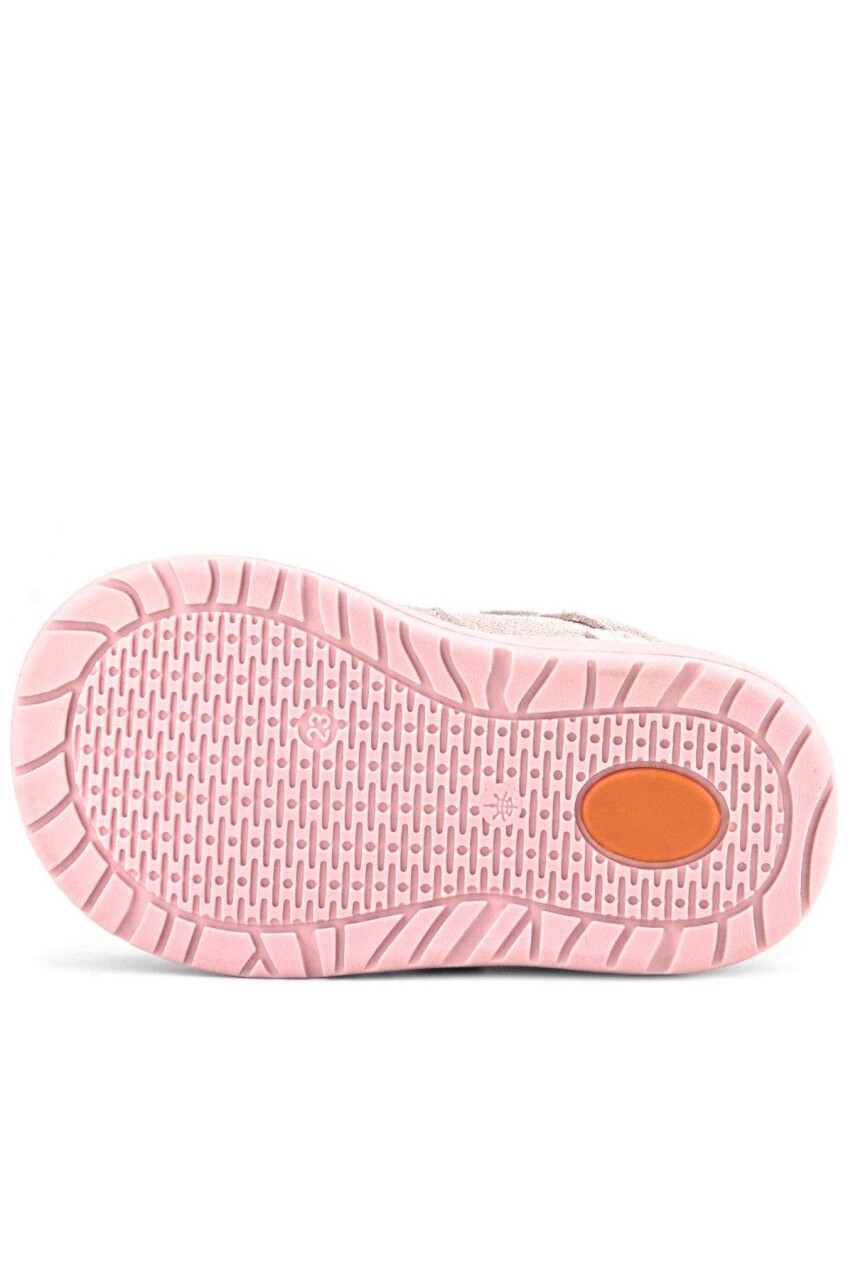 Rakerplus Schaggy Hakiki Deri Pembe Yeşil Bebek Spor Ayakkabı - 63