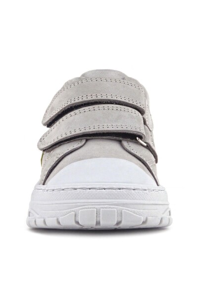 Rakerplus Tails Hakiki Deri Gri Sarı Cırtlı Çocuk Spor Bot - 12