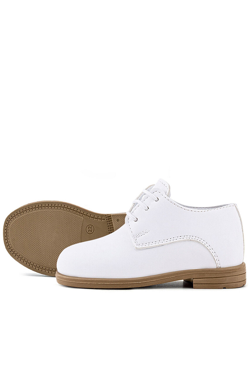 Rakerplus Beyaz Cilt Erkek Çocuk Klasik Ayakkabı - 7