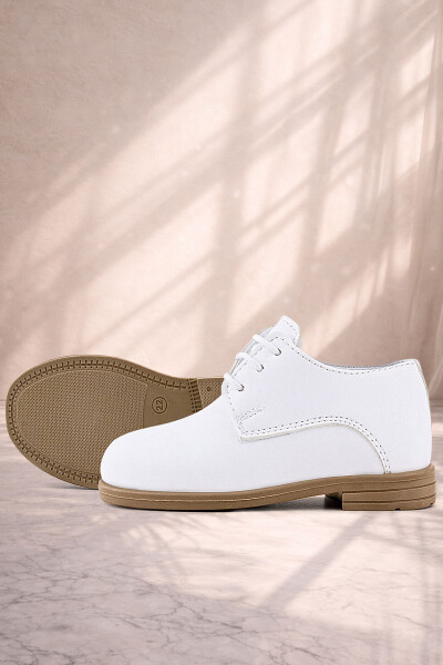 Rakerplus Beyaz Cilt Erkek Çocuk Klasik Ayakkabı - 28