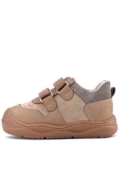 Rakerplus Schaggy Hakiki Deri Vizon Cırtlı Bebek Spor Ayakkabı - 23