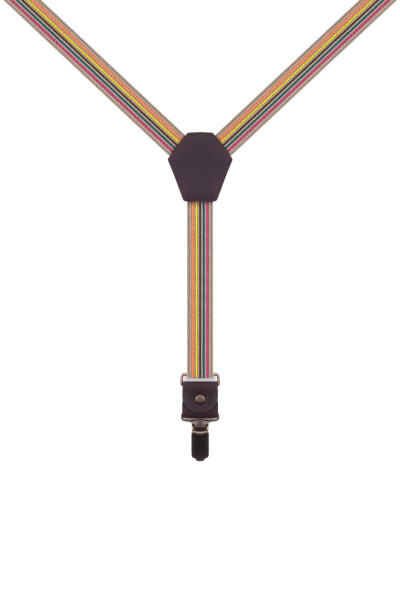 Rakerplus Ayarlanabilir Klipsli Çok Renkli Çocuk Kemer Pantolon Askısı - 10