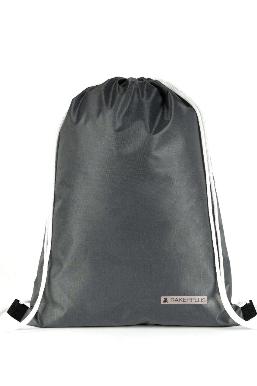 Rakerplus Antrasit 32x45 cm Su Geçirmez Büzgülü Krampon ve Spor Çantası - 2