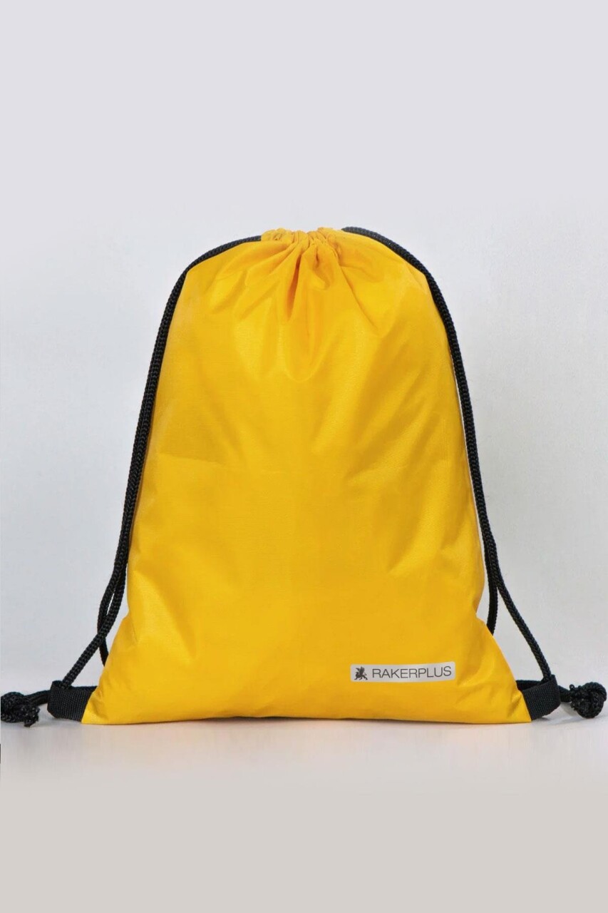Rakerplus Sarı 32x45 cm Su Geçirmez Büzgülü Krampon ve Spor Çantası - 1