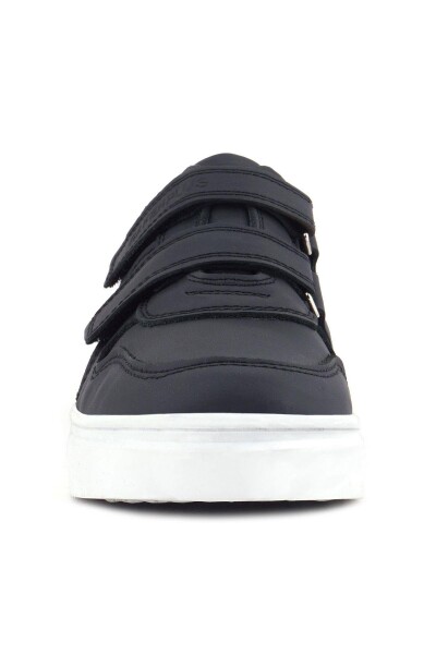 Rakerplus Hakiki Deri Cırtlı Siyah Beyaz Tabanlı Erkek Çocuk Spor Ayakkabı - 17