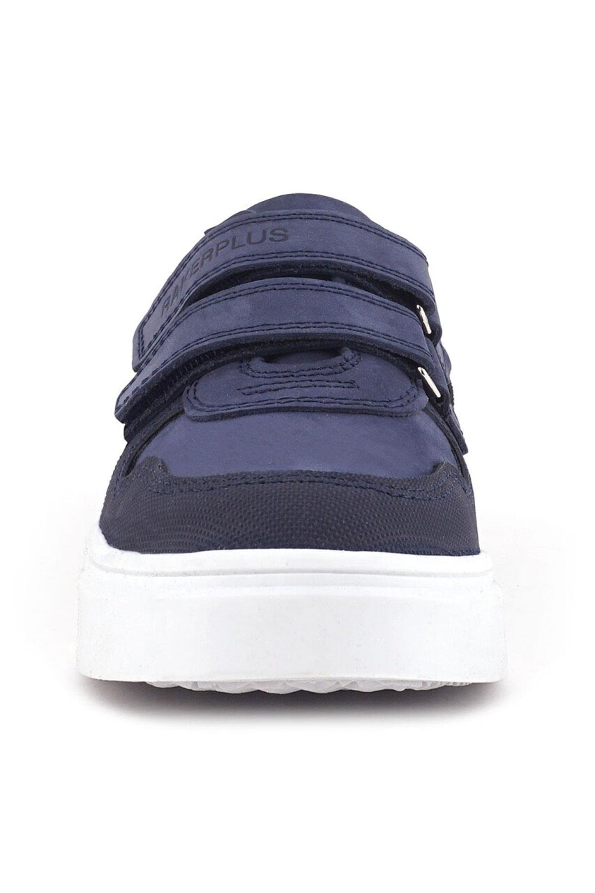 Rakerplus Lacivert Nubuk Cırtlı Hakiki Deri Erkek Çocuk Ayakkabı - 49