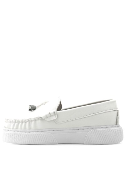 Rakerplus Beyaz Cilt Ekstra Hafif Çocuk Makosen Ayakkabı - 5