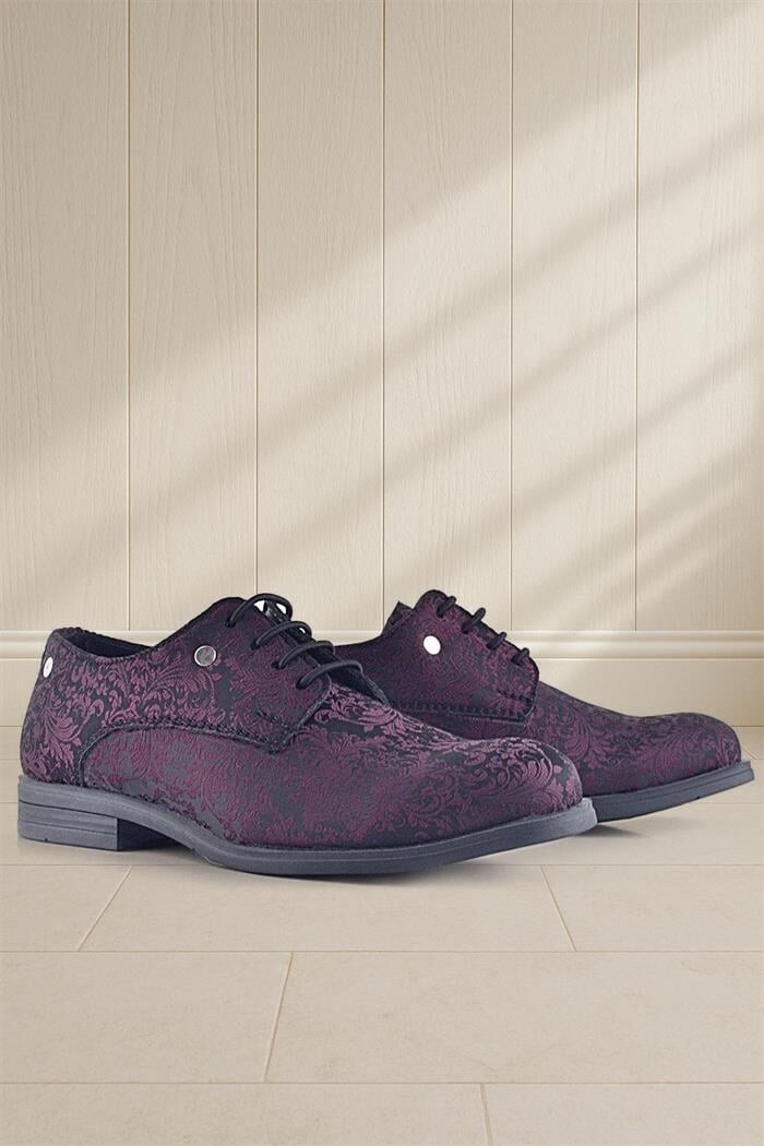 Rakerplus Hidra Lacivert Rugan Bağcıklı Erkek Çocuk Klasik Ayakkabı - 55