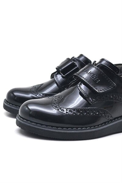 Rakerplus Hidra Siyah Rugan Cırtlı Erkek Çocuk Ayakkabı - 6