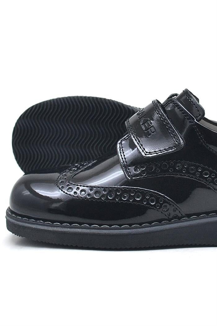 Rakerplus Hidra Siyah Rugan Cırtlı Erkek Çocuk Ayakkabı - 7