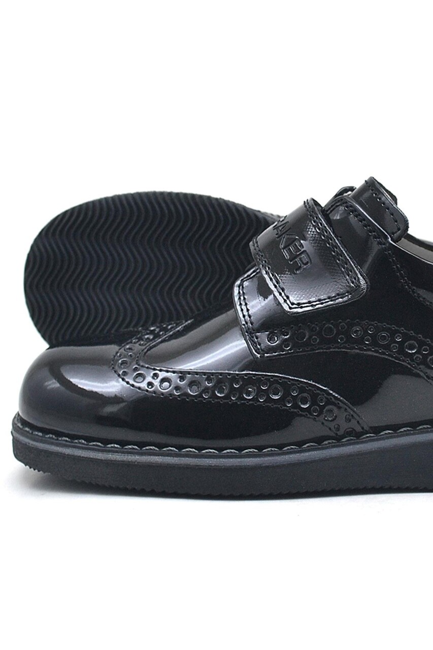 Rakerplus Hidra Siyah Rugan Cırtlı Erkek Çocuk Ayakkabı - 42