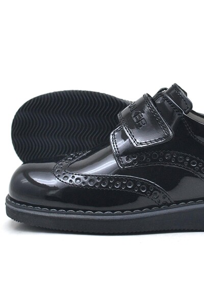 Rakerplus Hidra Siyah Rugan Cırtlı Erkek Çocuk Ayakkabı - 56