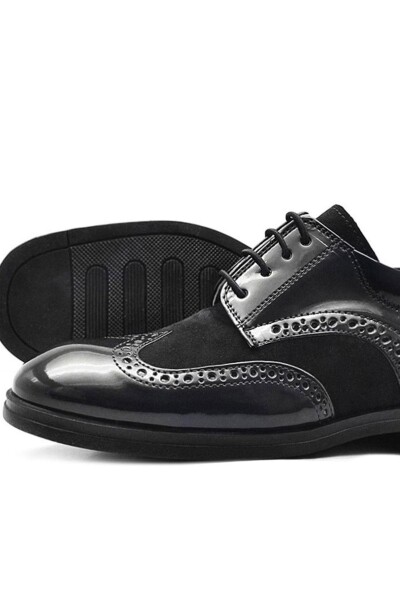 Rakerplus Titan Siyah Rugan Süet Klasik Erkek Çocuk Ayakkabı - 20