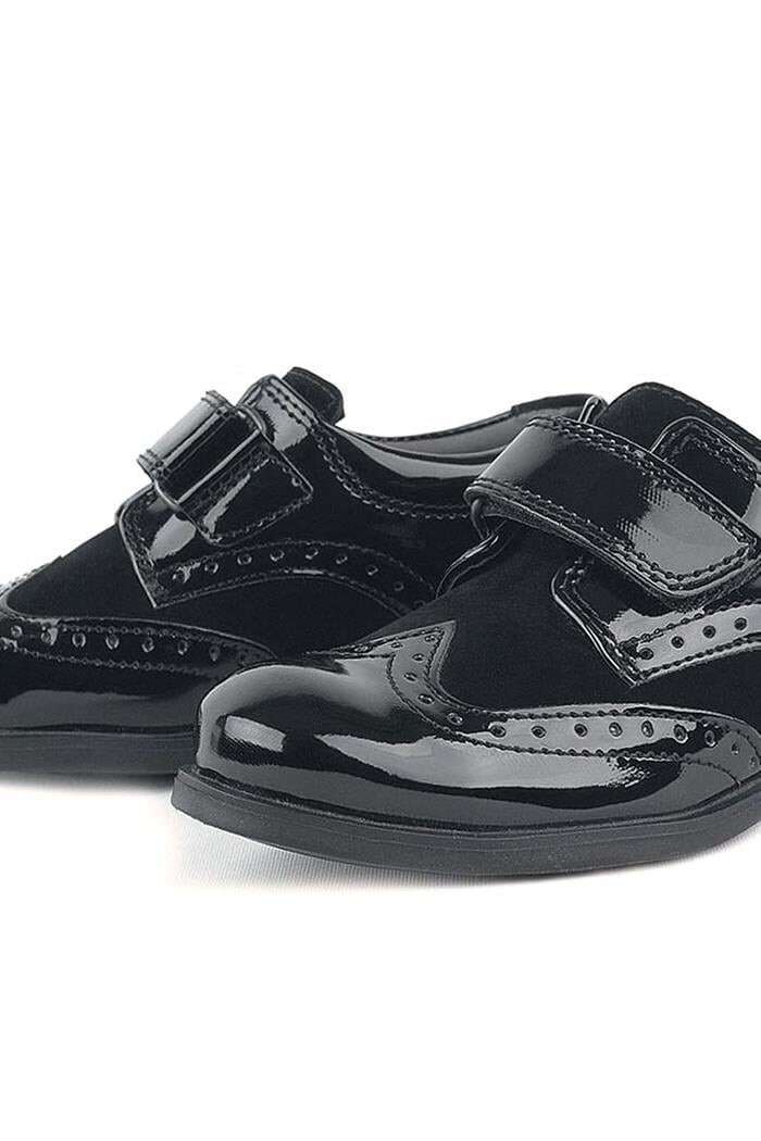 Rakerplus Titan Rugan Cırt Cırtlı Klasik Erkek Çocuk Abiye Ayakkabı - 7