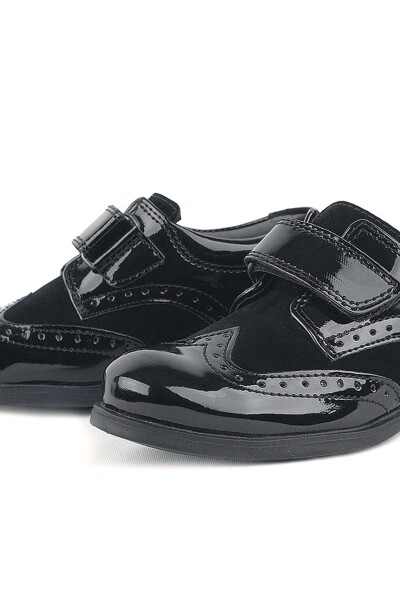 Rakerplus Titan Rugan Cırt Cırtlı Klasik Erkek Çocuk Abiye Ayakkabı - 77
