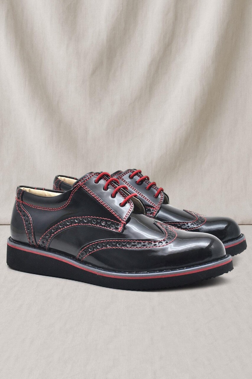 Rakerplus Rugan Bağcıklı Günlük Erkek Çocuk Ayakkabı - 8