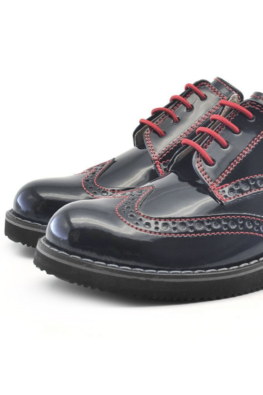 Rakerplus Hidra Siyah Rugan Bağcıklı Günlük Erkek Çocuk Ayakkabı - 56