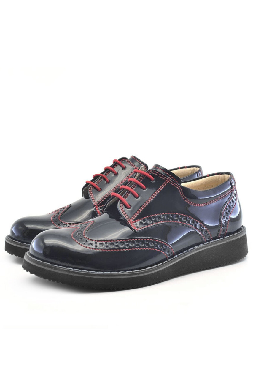 Rakerplus Hidra Siyah Rugan Bağcıklı Günlük Erkek Çocuk Ayakkabı - 68