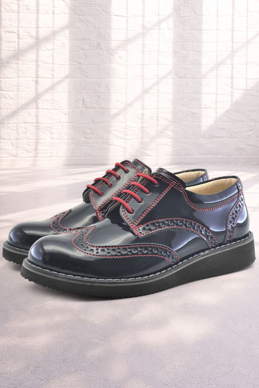 Rakerplus Hidra Siyah Rugan Bağcıklı Günlük Erkek Çocuk Ayakkabı - 81