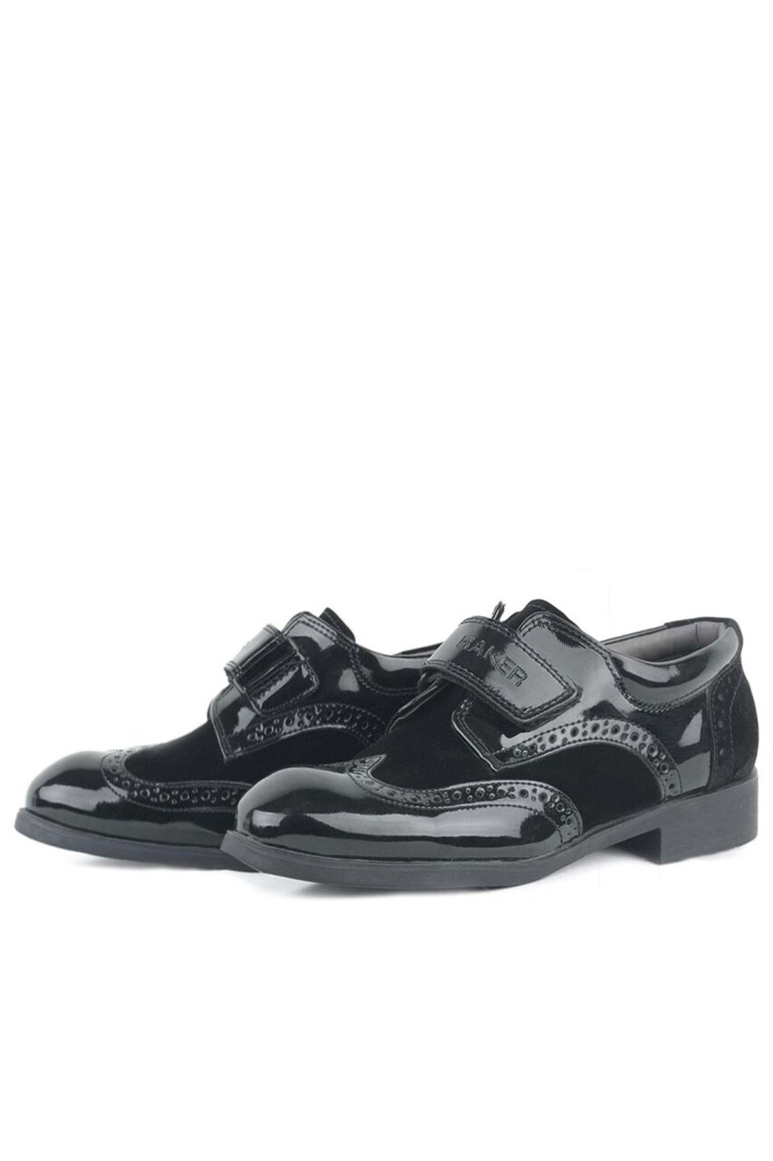 Rakerplus Titan Rugan Cırtlı Klasik Erkek Genç Abiye Ayakkabı - 27