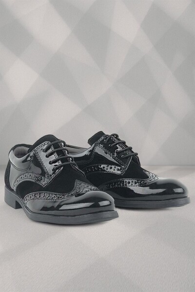 Rakerplus Titan Rugan Bağcıklı Klasik Erkek Çocuk Ayakkabı - Rakerplus