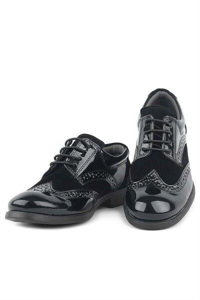 Rakerplus Titan Rugan Bağcıklı Klasik Erkek Çocuk Ayakkabı - 6