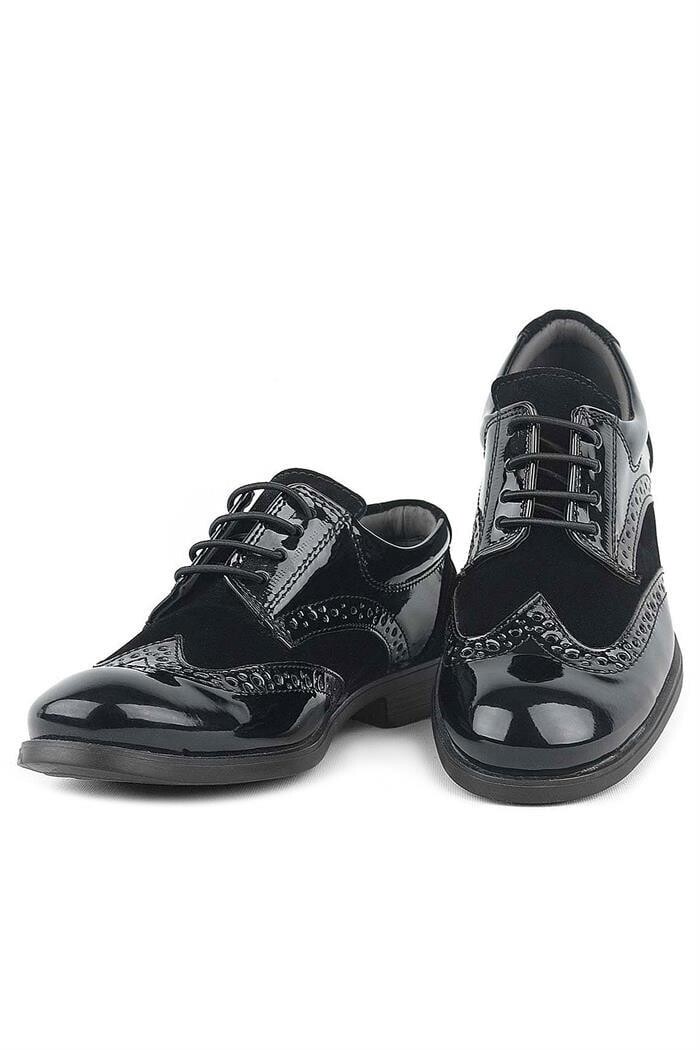 Rakerplus Titan Rugan Bağcıklı Klasik Erkek Çocuk Ayakkabı - 6