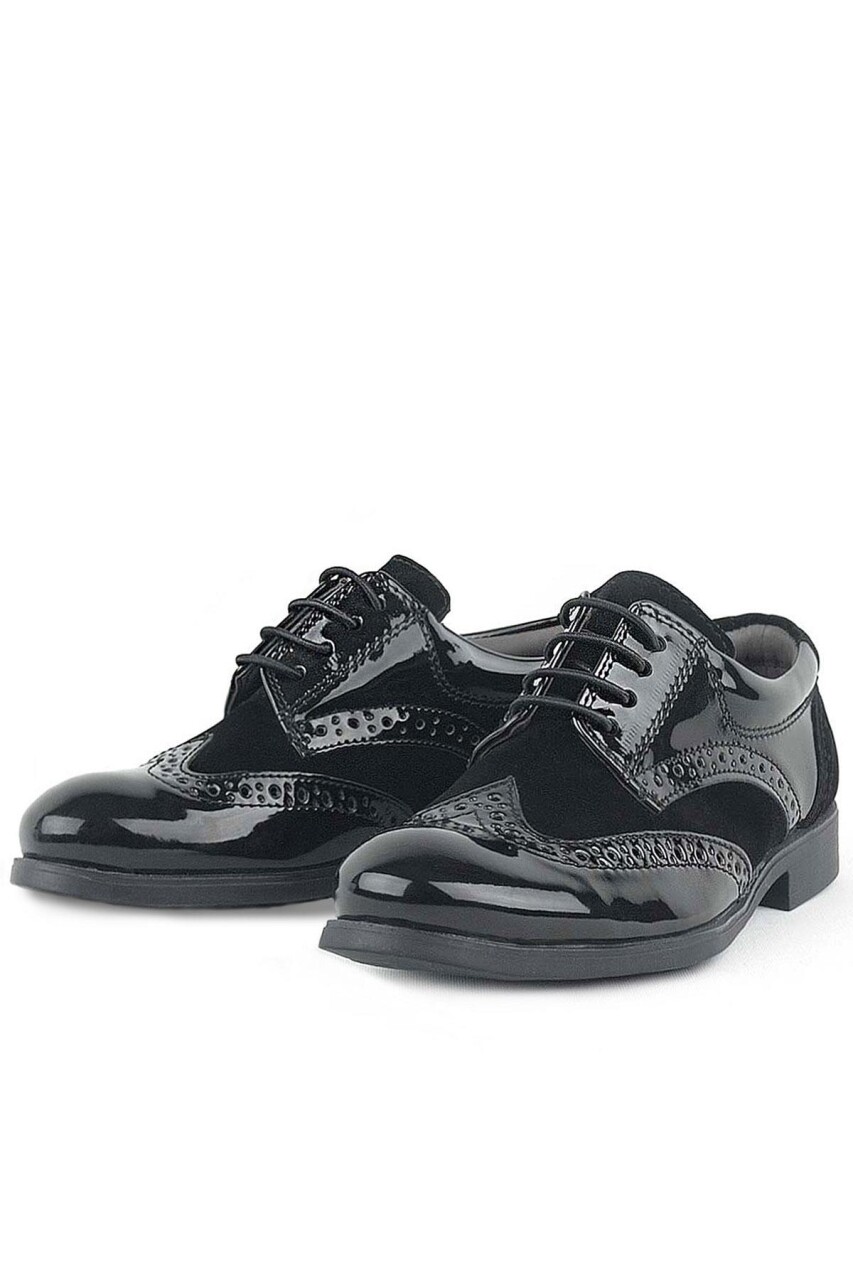 Rakerplus Titan Rugan Bağcıklı Klasik Erkek Çocuk Ayakkabı - 32