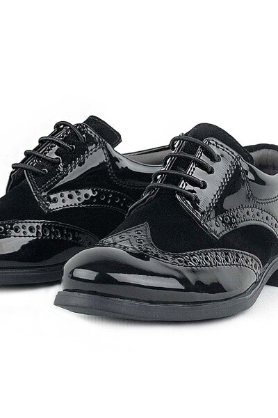 Rakerplus Titan Rugan Bağcıklı Klasik Erkek Çocuk Ayakkabı - 35