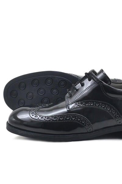 Rakerplus Titan Rugan Bağcıklı Klasik Erkek Çocuk Okul Ayakkabı - 21