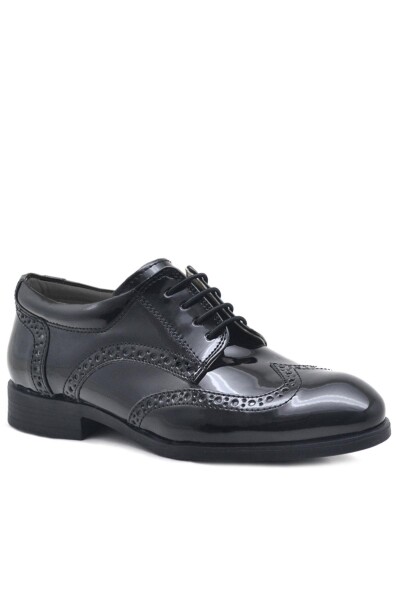 Rakerplus Titan Rugan Bağcıklı Klasik Erkek Çocuk Okul Ayakkabı - 30