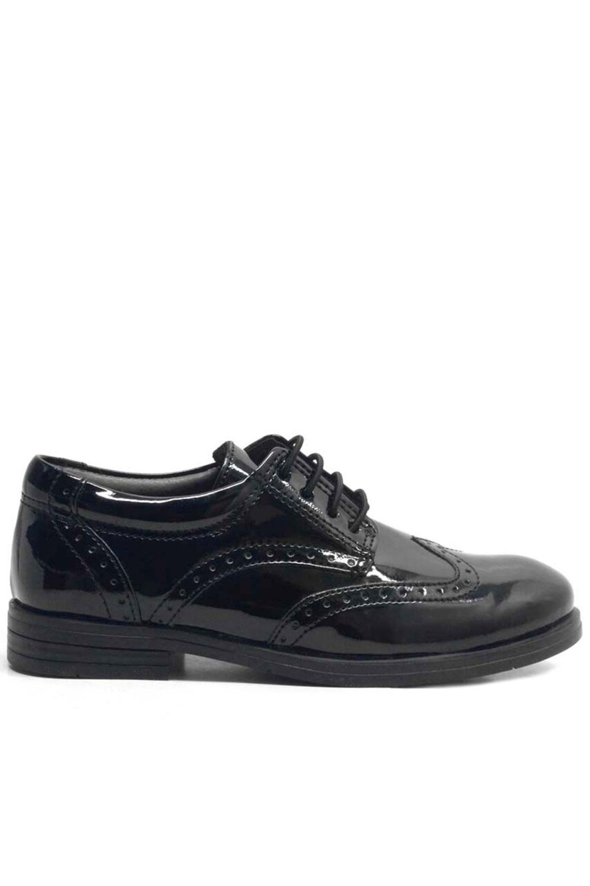 Rakerplus Titan Rugan Bağcıklı Klasik Erkek Çocuk Okul Ayakkabı - 52