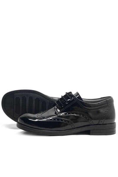 Rakerplus Titan Rugan Bağcıklı Klasik Erkek Çocuk Okul Ayakkabı - 54