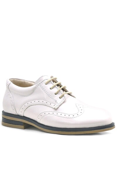 Rakerplus Bej Rugan Bağcıklı Klasik Erkek Çocuk Ayakkabı - 18