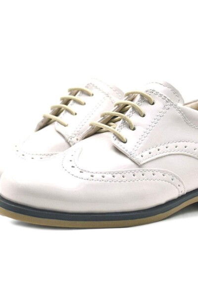 Rakerplus Bej Rugan Bağcıklı Klasik Erkek Çocuk Ayakkabı - 23